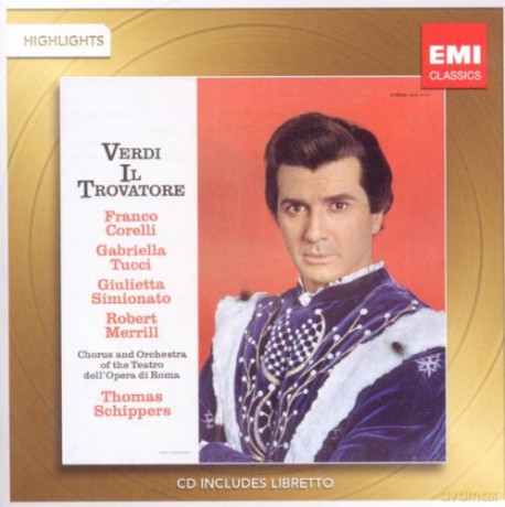 Thomas Schippers: Il Trovatore (Highlights) [CD]