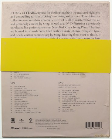 Sting: 25 Years [3CD]+[DVD]