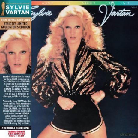 Sylvie Vartan: I Don't Want the Night to End [CD]