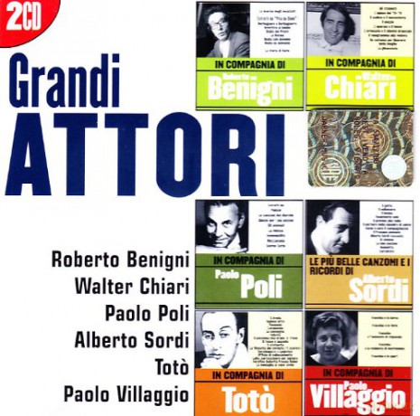 I Grandi Attori: Benigni Chiari Poli Sordi Toto VI [2CD]