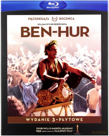 Ben-Hur (wydanie jubileuszowe 50.rocznica) [3xBlu-Ray]