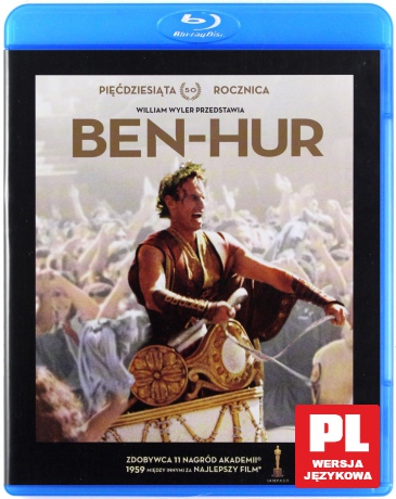 Ben-Hur (wydanie jubileuszowe 50.rocznica) [3xBlu-Ray]