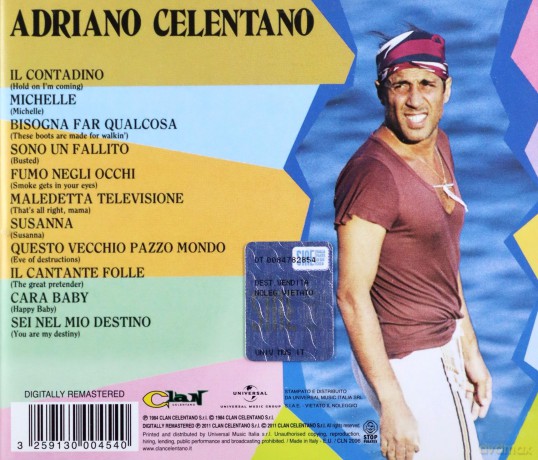 Adriano Celentano: I Miei Americani [CD]
