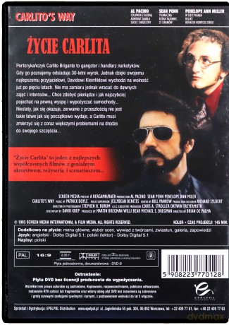 Gwiazdy Hollywood 1: American Buffalo / Niesamowita McCoy / Życie Carlita wydanie kolekcjonerskie [BOX] [3DVD]