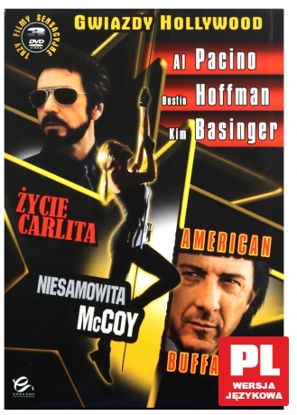 Gwiazdy Hollywood 1: American Buffalo / Niesamowita McCoy / Życie Carlita wydanie kolekcjonerskie [BOX] [3DVD]