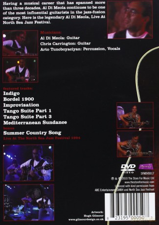 Al Di Meola: Live At North Sea Jazz Festival 1993 [DVD]