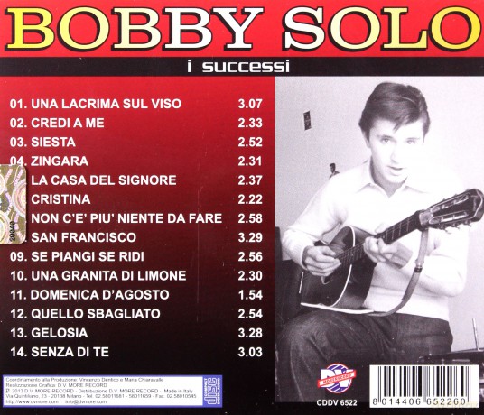 Bobby Solo: I Successi [CD]