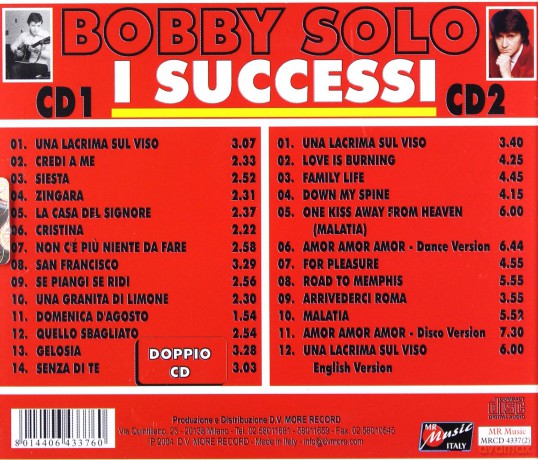 Bobby Solo: I Successi [2CD]