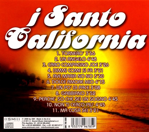 Santo California I: I Successi [CD]
