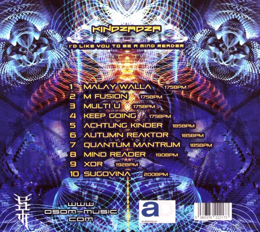 Kindzadza: I'D Like U To Be A Mind Reader [CD]