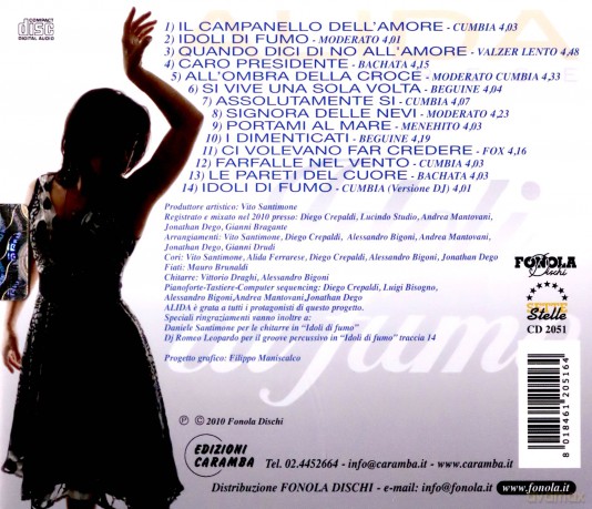 Alida Ferrarese: Idoli Di Fumo [CD]