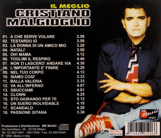 Cristiano Malgioglio: Il Meglio [CD]