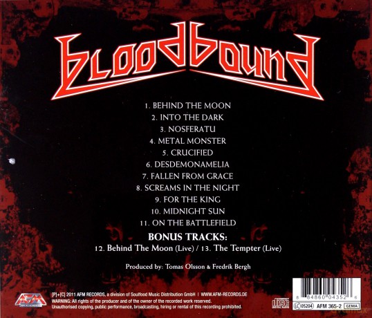Bloodbound: Nosferatu [CD]