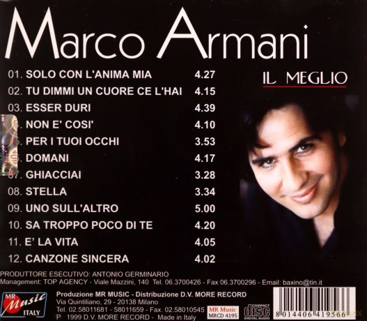 Marco Armani: Il Meglio [CD]