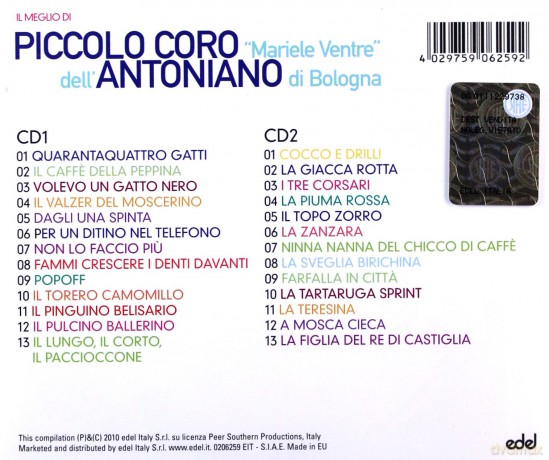 Piccolo Coro Dell Antoniano: Il Meglio Del Piccolo Coro Dell Antoniano [2CD]