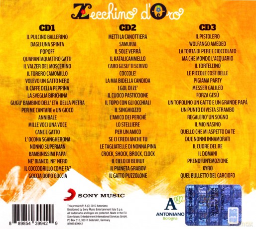 Piccolo Coro Mariele Ventre Dell'antonia: Il Meglio Dello Zecchino D'Oro [3CD]