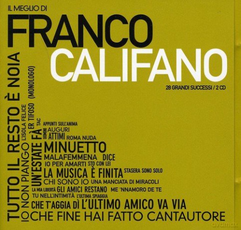 Franco Califano: Il Meglio Di Franco Califano [2CD]