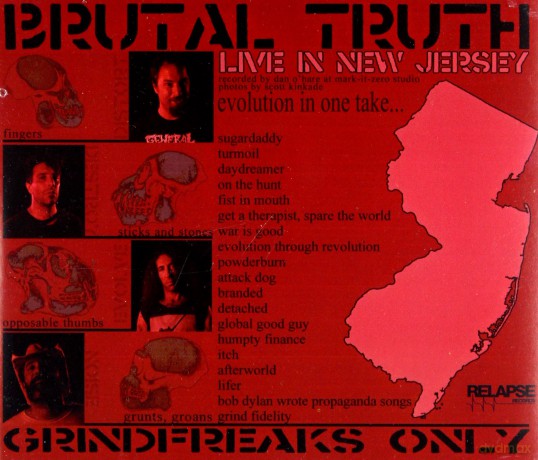 Brutal Truth: Evolution In One Take [CD]