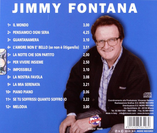 Jimmy Fontana: Il Mondo [CD]
