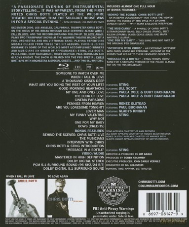 Chris Botti: Live [Blu-Ray]
