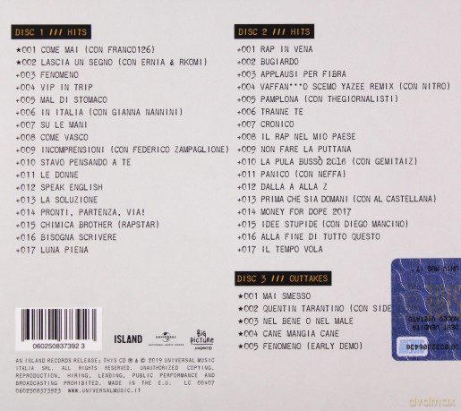 Fabri Fibra: Il Tempo Vola 2002-2020 [3CD]