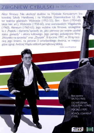 Cybulski: Popiól i Diament / Salto / Do widzenia do jutra / Pociąg [BOX] [4DVD]
