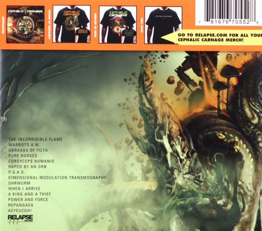 Cephalic Carnage: Misled By Certainty [CD]