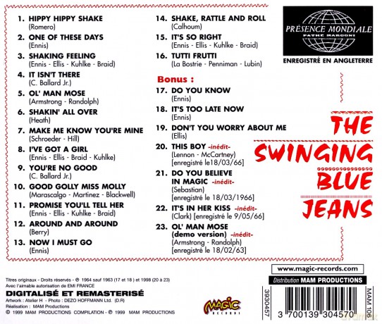 Swinging Blue Jeans: In Paris [CD]