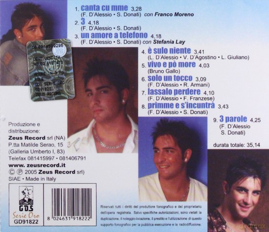 Rosario Miraggio: In Tre 3 Parole [CD]