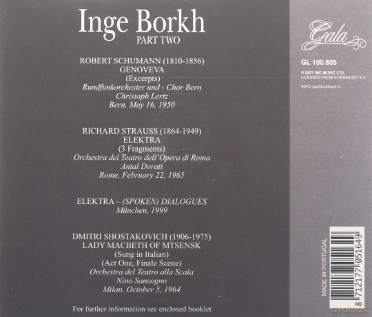 Inge Borkh: Inge Borkh 2 [2CD]