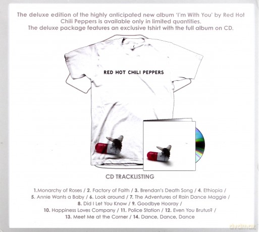 Red Hot Chili Peppers: Im With You [CD]+[T-SHIRT]
