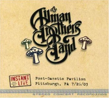 Allman Brothers Band: Instant Live Pittsburgh [CD]