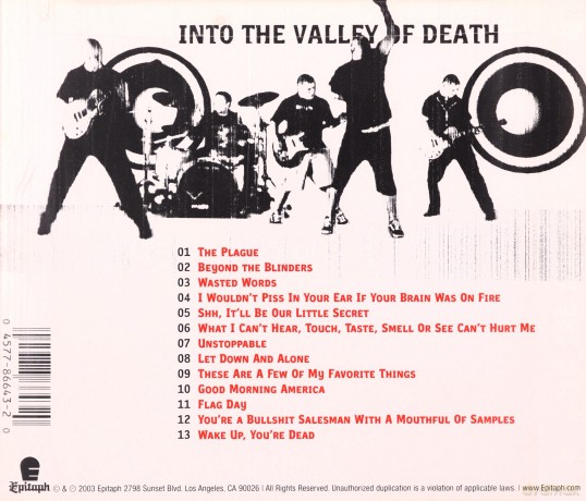 Death by Stereo: Into the Valley of the Death [CD]