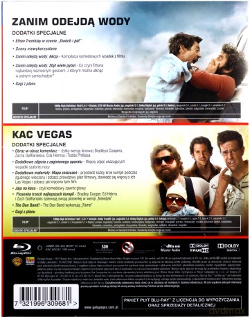 Zanim odejdą wody / Kac Vegas [BOX] [2Blu-Ray]