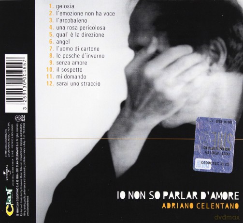 Adriano Celentano: Io Non So Parlar d'amore [CD]