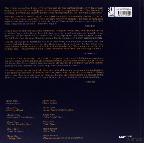 Chris Rea: Ear Books Blue Guitars [11CD]+[DVD]