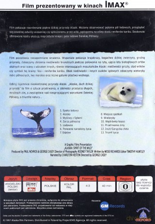 Imax - Alaska: duch dzikiej przyrody [DVD]