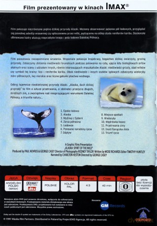 Imax - Alaska: duch dzikiej przyrody [DVD]