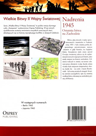Wielkie Bitwy II Wojny Światowej 46: Nadrenia 1945 Ostatnia bitwa na Zachodzie [książka]+[DVD]