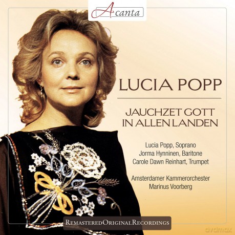 Lucia Popp: Jauchzet Gott in Allen Landen - J. s. Bach, Telemann and Handel [CD]