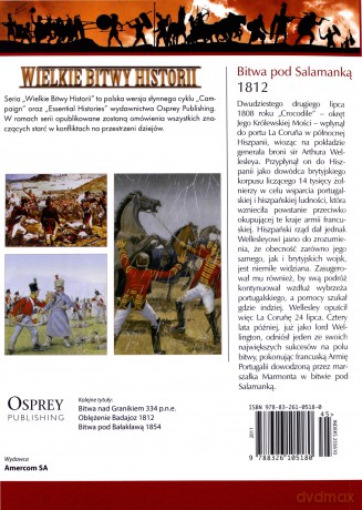 Wielkie Bitwy Historii 45: Bitwa pod Salamanką 1812 r. [książka]+[DVD]