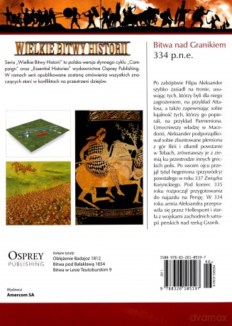Wielkie Bitwy Historii 46: Bitwa nad Granikiem 334 p.n.e. [książka]+[DVD]