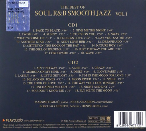 Jazzy Luxory: Soul R&B Smooth Jazz [2CD]