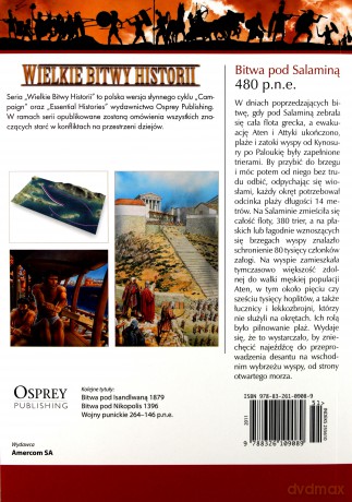 Wielkie Bitwy Historii 51: Bitwa pod Salaminą 480 p.n.e. [KSIĄŻKA]+[DVD]