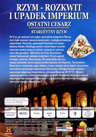 Tajemnice starożytnych cywilizacji 67: Cesarstwo Wschodniorzymskie cz. 1 [DVD]+[książka]