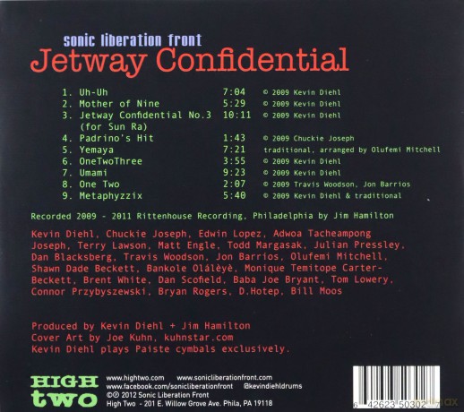 Sonic Liberation Front: Jetway Confidential [CD]