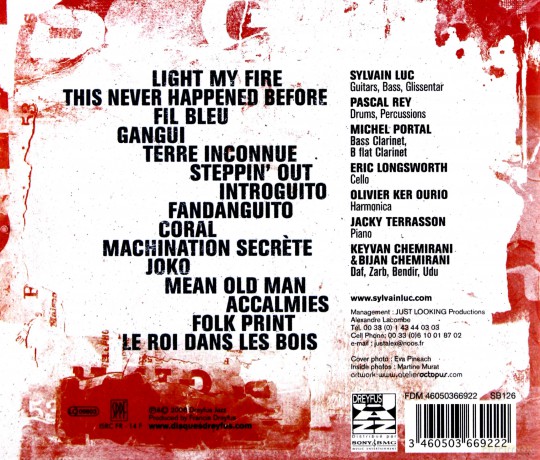 Luc Sylvain: Joko [CD]