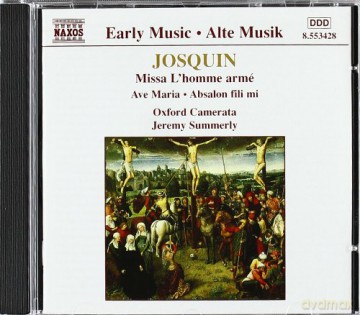 Jeremy Summerly: Josquin: Missa l'homme Arme [CD]