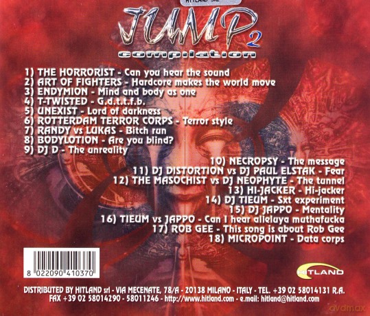 Jump 2 Compilation - The Second Hardcore Attack [CD]