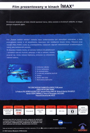Imax - Rekiny: śladami wielkich rekinów [DVD]